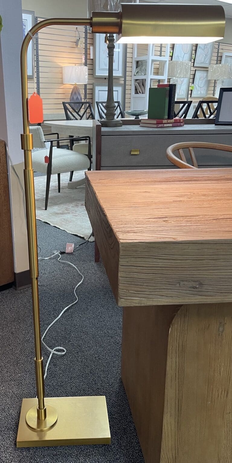 Modern Brass Adjustable Floor Lamp