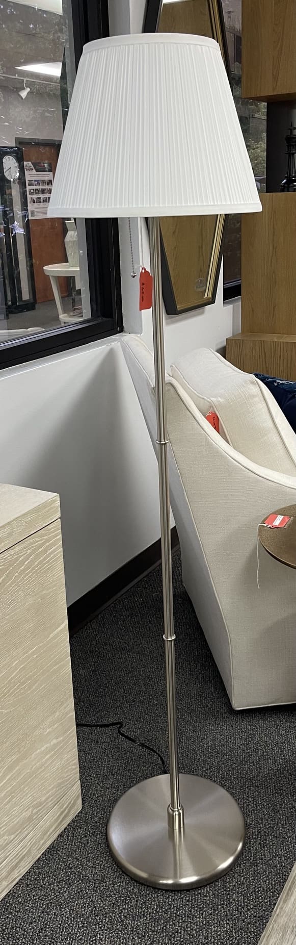 Brushed Nickel Floor Lamp