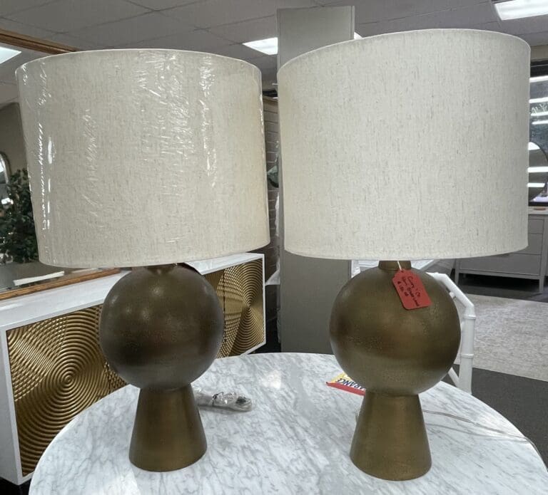 Curry & Co. Rami Brass Lamp