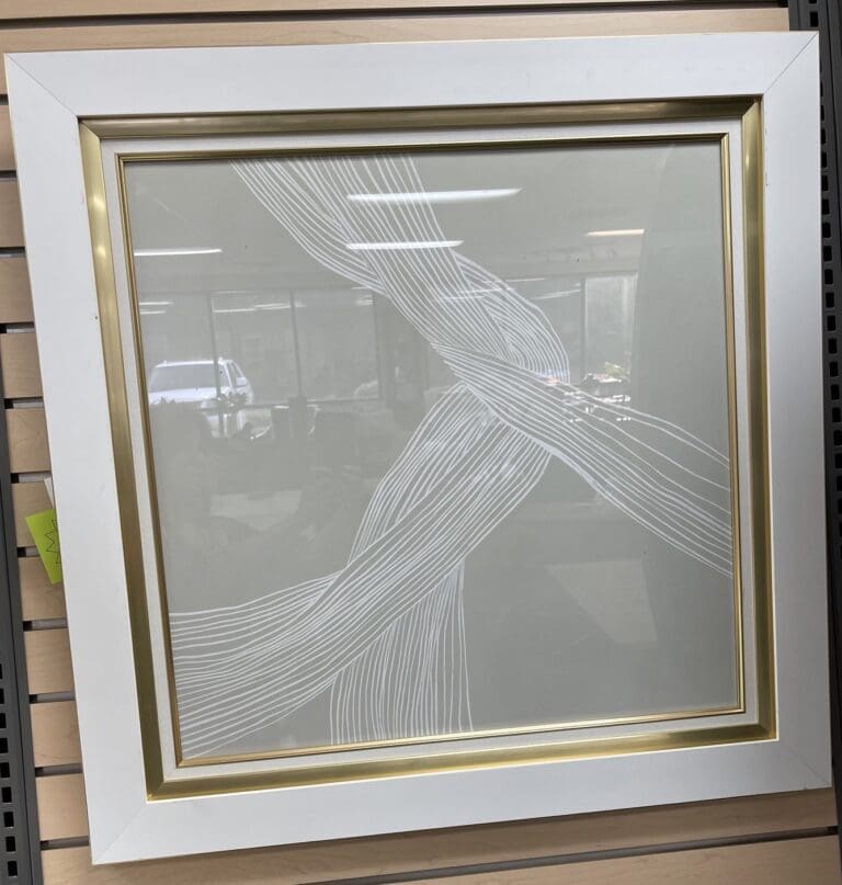 Flowing Lines Modern Abstract Wall Art