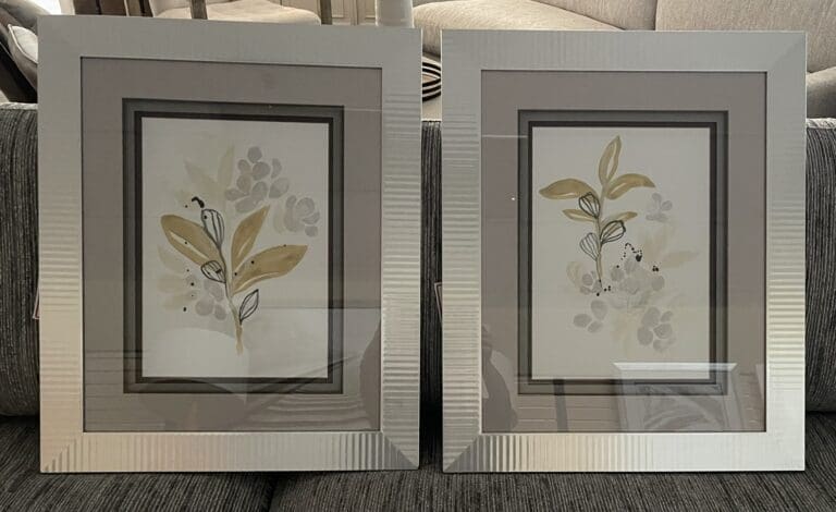 Neutral Botanical Framed Art